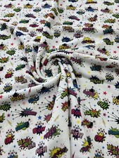 White Comic Print Liverpool