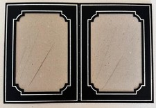 Cardboard Strut Photo Mount 5" x 3.5" pack of 10 (2up)