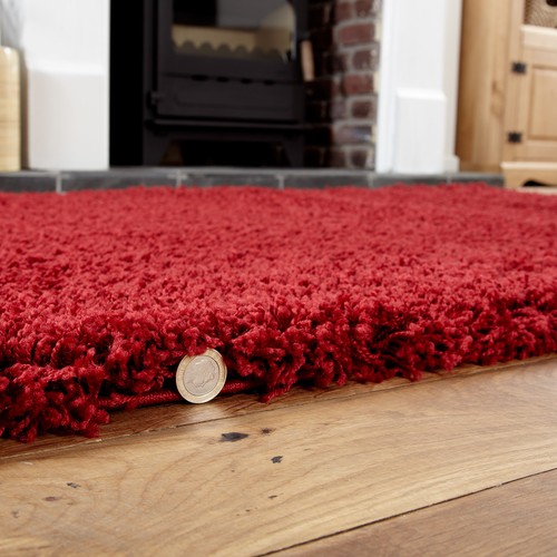 Shaggy rug soft thick pile - rug,