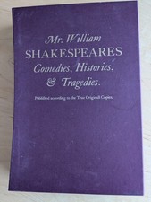 THE FIRST FOLIO OF SHAKESPEARE-NORTON FACSIMILE-2nd EDITION-FOLIO SOCIETY 1996