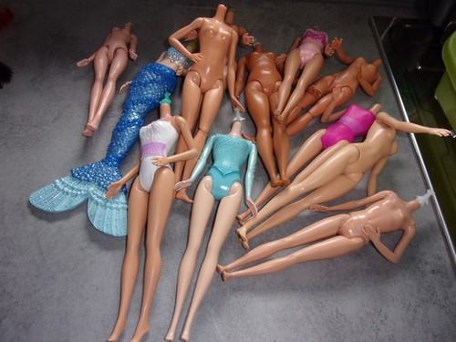 Bundle barbie doll bodies - bundle, of