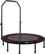 Foldable Fitness Trampoline, Rebounder Exercise Trampolines