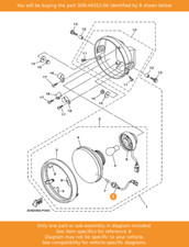 YAMAHA Cord Assy, 3D9-H4312-00