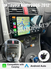 For Toyota Auris 2006-2012 64G Apple Carplay Android 14 Stereo Radio GPS Sat Nav
