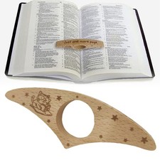 Wooden Thumb Book Page Holder