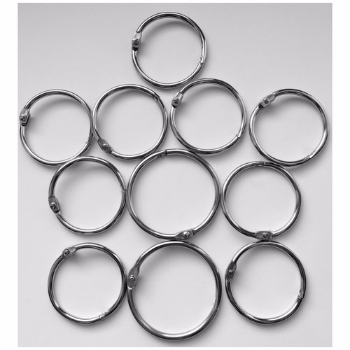 Metal hinged ring book binder - metal,