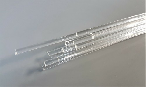 3mm acrylic plastic round rod - round,