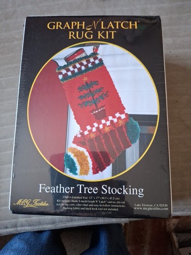 Latch hook kit stocking - latch,