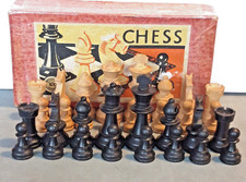 K&C Staunton Boxwood Chess Set