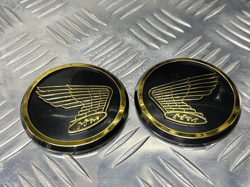Fuel tank emblem 1pair - emblem,