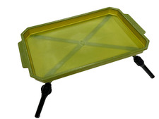 Bivvy Table Lightweight Extendable Legs Terminal Tackle Bait Table, bag. Green
