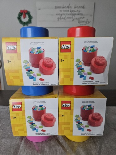 Lego bricks storage knob - storage,