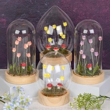 Shudehill Giftware Flower Dell Meadow LED Dome Decoraive Mood Flower Light 