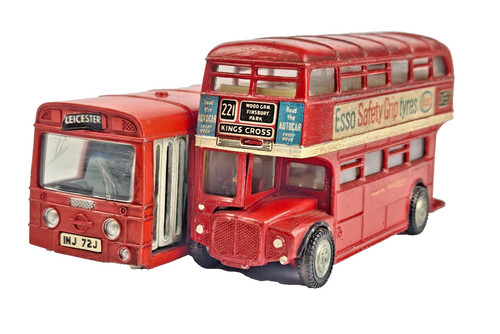 Job lot vintage dinky red - lot,