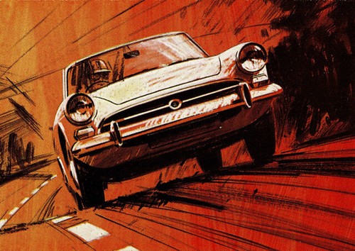 Sunbeam alpine series poster - alpine,