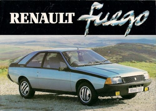 Renault fuego 1981 market - renault,