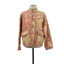 Zara Quilted Jacket Floral