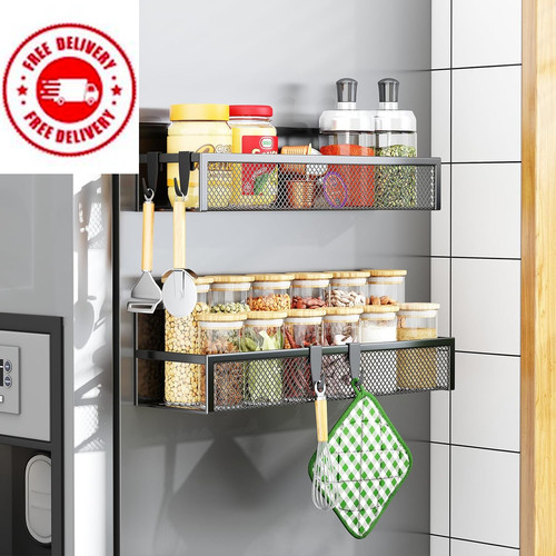 Magnetic spice rack for - rack,