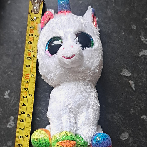 Beanie boos pixy - boos, white