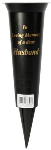 Husband grave vases flower - grave,