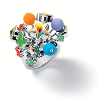 Swatch Bijoux Zampilo JRD030 Multicolor Original Steel Ring 