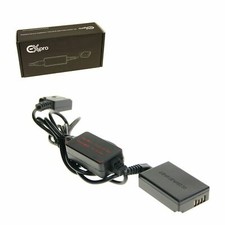 Ex-Pro D-TAP to DR-E17 LP-E17 DC Battery Coupler Cable for Canon EOS M3 M5 M6