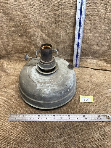 Vintage brass oil lamp - oil,