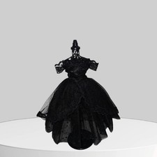  Sindy Doll Black Tulle Sequin