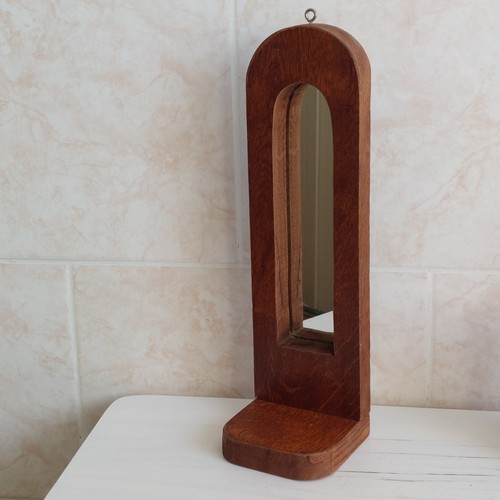 Retro wooden mirror wall - retro,