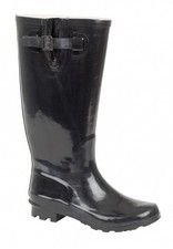 Ladies Funky Festival Wellies,  Wide Calf Fit Rainy Snow Wellingtons