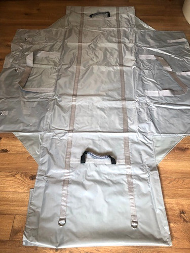 Inflatable boat rib storage