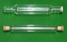 Glass Rolling Pins x 2, Pyrex