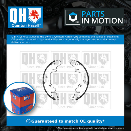Brake shoes set - brake, fits