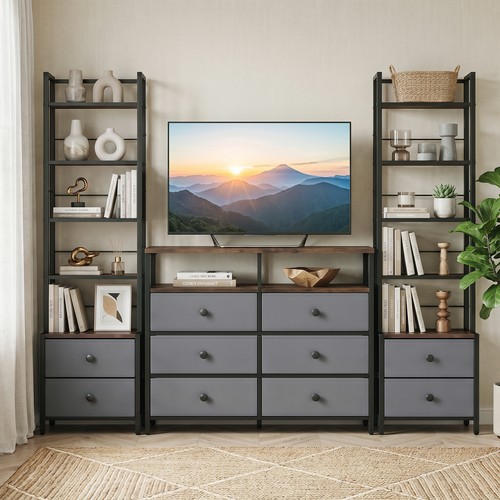 Tier dvd shelf organizer - 5-tier,