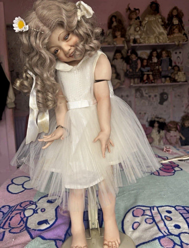 Porcelain doll joy - doll,