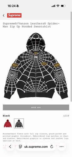 Supreme vanson leathers - vanson,