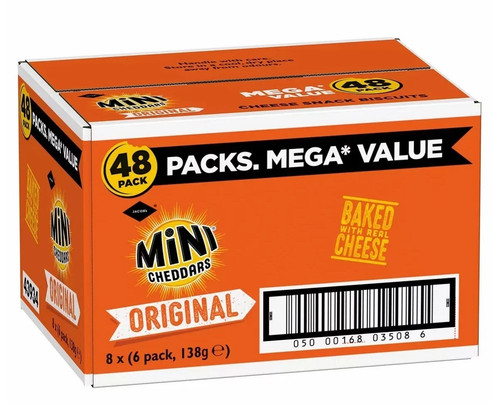 Jacob mini cheddars original - jacob's,