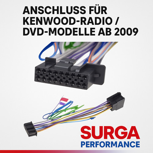 Iso car stereo adapter for - car,