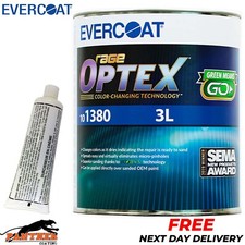Evercoat OPTEX Rage 101380 Premium 3ltr Body Filler With Bpo Hardener