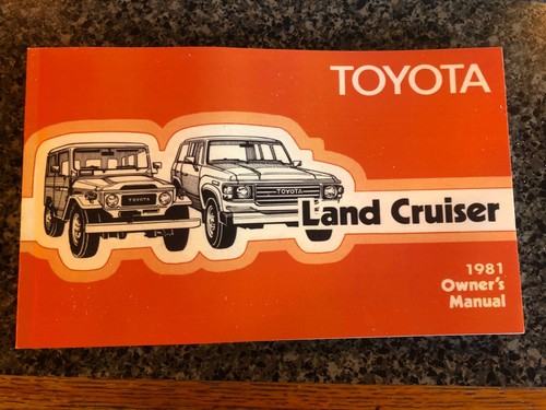 1981 toyota land cruiser - toyota,