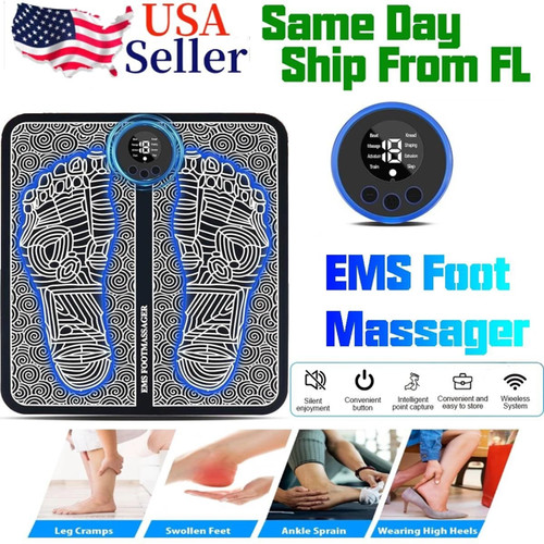 Electric foot massager pad - electric,