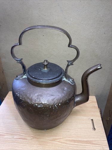 Large copper kettle - large, aesthetic