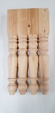 Set of 4 Solid Pine Farmhouse