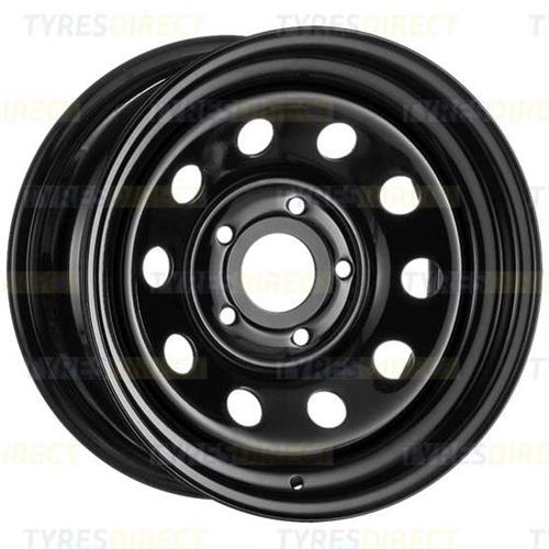 16x8 black modular steel - 16x8, wheel