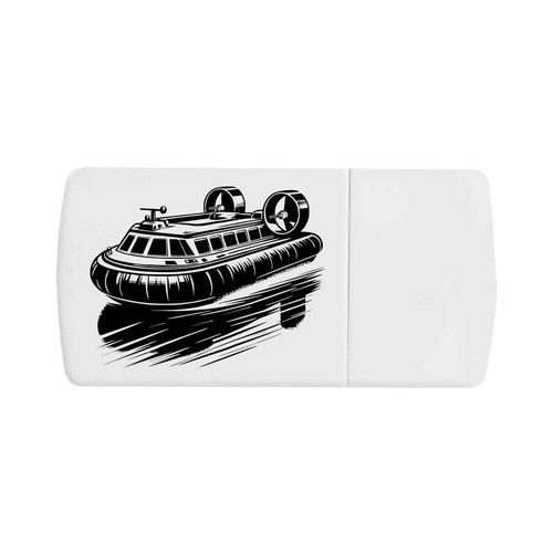 Speeding hovercraft pill box - 'speeding,