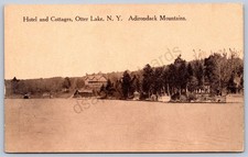 K32/ Otter Lake New York Postcard c1910 Hotel And Cottages 1181