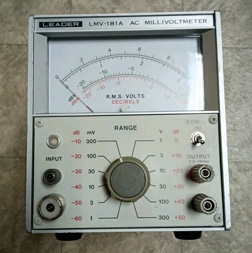 Leader lmv 181a - leader, lmv-181a