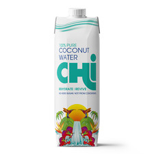 CHI 100% Pure Coconut Water 1L - Fat, Gluten and Dairy free Vegan