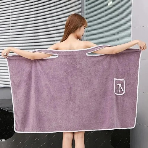 Women wearable bath towel - women,