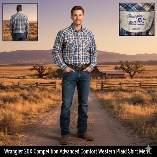 Wrangler 20x competition plaid - competition,